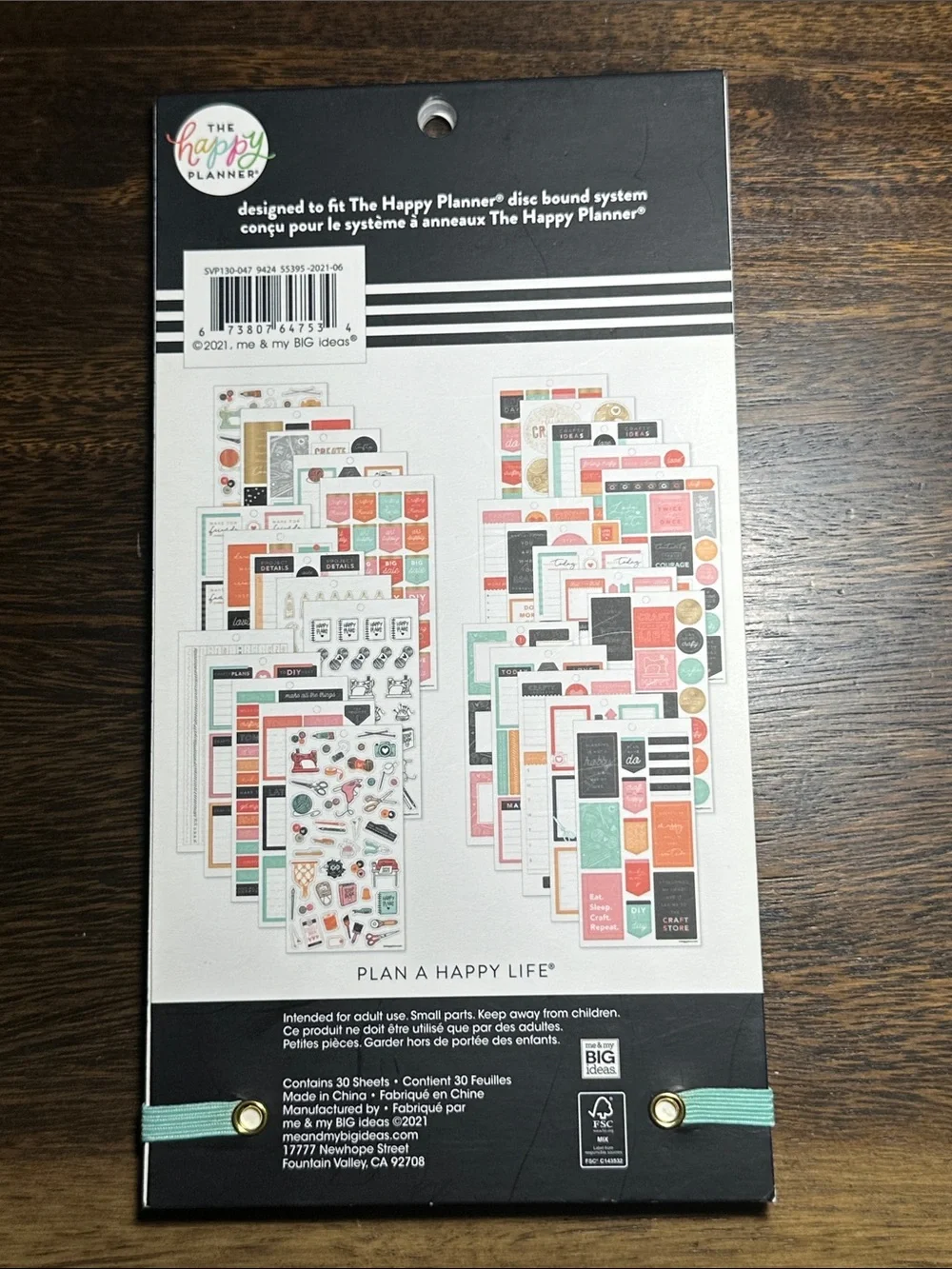 The Happy Planner Miss Maker Sticker Sheets
